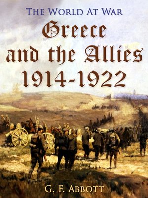 cover image of Greece and the Allies 1914-1922